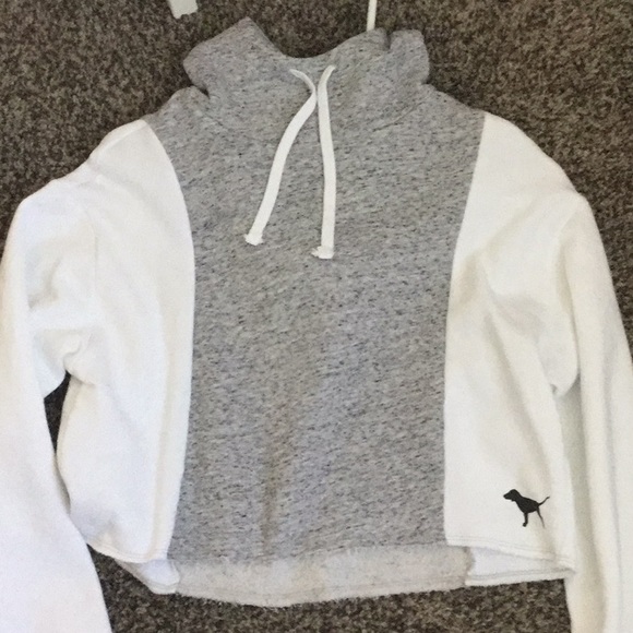 Victoria Secret PINK Cropped Hoodie - Picture 1 of 3